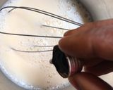 A picture of step 5 of Cream ceramel.