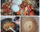 A picture of step 1 of Paneer Labadar.