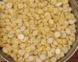 A picture of step 1 of Lehsuni lauki Chana daal.