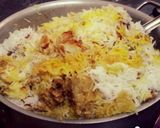 A picture of step 35 of Chicken biryani with potatoes.