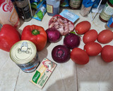 Foto del paso 1 de la receta: Arroz jollof y pollo estofado! Receta nigeriana!