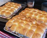 A picture of step 3 of Roast Beef Sliders.