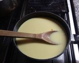 Foto del paso 3 de la receta: Postre de vainilla con galletitas de chocolate y coco