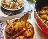 কড়াই চিকেন,জিরা রাইস (karai chicken jeera rice recipe in Bengali) রেসিপি ধাপ - 5 ছবি