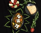 A picture of step 13 of Matar Paneer.