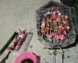 Foto langkah ke 3 dari resep Sate sapi simpel.