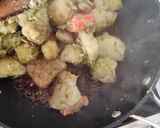 Foto del paso 7 de la receta: Wok de Coles de Bruselas y Panceta Ahumadas en Mantequilla y BBQ