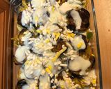 عکس مرحله 5 از دستور گراتن مرغ و بادمجان (به روش خودم😋)
