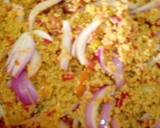 A picture of step 1 of Danbun couscous.