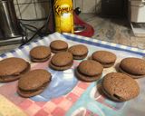 Φωτογραφία βήματος 7 της συνταγής Macarons σοκολάτας