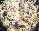 Foto del paso 4 de la receta: Bacalao con Salsa de Leche de Coco, Lima, Puerros y Cebollas