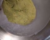 A picture of step 3 of Onion-Palak Paratha.
