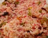 A picture of step 5 of Mix veg fried rice.