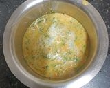 A picture of step 4 of Methi Handvo Pancake.
