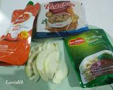 Foto langkah ke 1 dari resep Macaroni Bolognese.