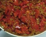 A picture of step 2 of Rice and meat.