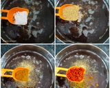 A picture of step 9 of Sev Puri.