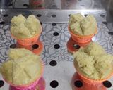 Foto langkah ke 3 dari resep Bolu Kukus Matcha (no telur no mixer).
