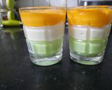 A picture of step 5 of Tricolor mousse.