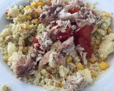 Foto del paso 5 de la receta Ensalada de couscous con guacamole