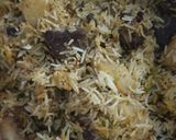 A picture of step 4 of White Biryani.