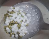A picture of step 2 of Green Gram Sabudana Kheer.