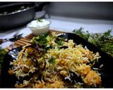 વેજ. દમ બિરયાની(Veg Dum Biryani Recipe in Gujarati) રેસીપી સ્ટેપ10ફોટો