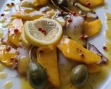 Foto del paso 6 de la receta: Ensalada de pulpo y mango con pimienta rosa y alcaparrones