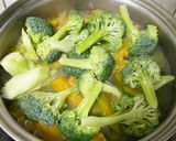 海鮮南瓜濃湯的食譜步驟4照片