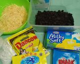 Foto langkah ke 1 dari resep 25. Oreo Cream Fla Coklat.