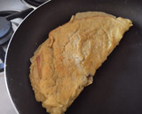 Foto del paso 5 de la receta: "Crepe" de mazorca🌽con queso🧀 y dulce de guayaba🥞
