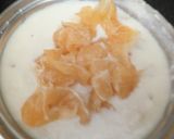 A picture of step 3 of Oats and orange rabri.