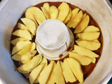 Torta invertida de Manzanas