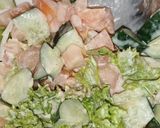 Gambar langkah 2 resipi Salad Tomato Dan Timun Pedas.