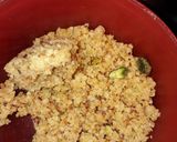 A picture of step 1 of Mava malai pistachio ice-cream.