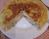Foto del paso 11 de la receta: Tortilla de patatas cocidas al microondas con bacon