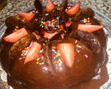 صورة لخطوة 6 من وصفة Chocolate cake (جوكلت كيك)