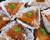 صورة لخطوة 4 من وصفة صامصة معسلة ومقرمشة🍯