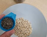 Foto del paso 2 de la receta: Avena trasnochada con yogur de leche A2 de búfala ♥ 🐃