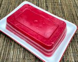 Foto langkah ke 5 dari resep Lapis Hunkwe Merah Putih.