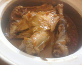 A picture of step 1 of Pp chicken.