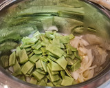 Foto del paso 2 de la receta: Puré de calabacín, judías verdes, patatas y zanahorias