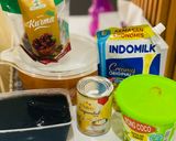 Foto langkah ke 1 dari resep Es Cincau Nata de Coco Creamy.