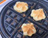 甜鹹都可，迷你一口格子鬆餅的食譜步驟4照片