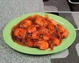 Foto langkah ke 5 dari resep Udang Saus Asam Manis.