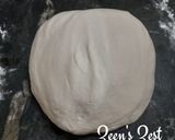A picture of step 3 of Moroccan Msemmen.