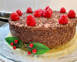 Foto del paso 16 de la receta: Tarta de queso con chocolate y ganache “sin gluten“