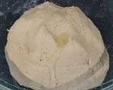 A picture of step 1 of Quinoa flour soft roti.