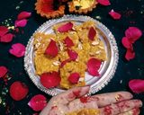 #ঠান্ডায় সেমাই বরফি (thandai simai Barfi recipe in Bengali) রেসিপি ধাপ - 8 ছবি