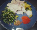 A picture of step 7 of Pakora Curry.